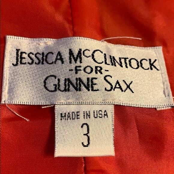 Jessica McClintock red strapless homecoming dress - Picture 2 of 5